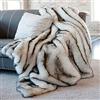SKYLYZH L'imitazione Volpe Tiro Coperta di Eco-Pelliccia Per Couch Divano Letto Lussuoso Imitazione Fox Coperta Ecopelle Coperta PV Trapunta Plantare Inverno Tiro Coperta-180X150 cm