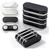 PEUTIER 12 Paia di Chiusure Magnetiche per Tende | Clip Magnetiche per Tende a Rullo Chiusura per Tende con Magneti Adesivi