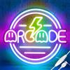 AOOTE Gioco Insegne al Neon, LED Insegna con Luce al Neon, Alimentate Tramite USB, LED Gaming per Sala da Gioco, Bar, Festa del Club, Regalo di Compleanno