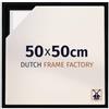 Dutch Frame Factory - Cornice a cassetta 50x50 cm Nero Opaco - MDF
