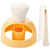 Gcroet Donut Stampo Ciambella Fai-da-Te Biscotto Produttore di Ciambella Pasticceria da Forno, Dessert Cutter per Cucina