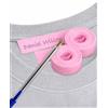 Haberdashery Online 2 Rotoli di nastro termoadesivo personalizzabile 3 m x 1 cm. Etichette per scuola, asilo e collegio. Resistente ai lavaggi. Include penna (Rosa)
