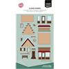 Vaessen Creative Timbri in Silicone 21 pz - Casa DIY Frontone a Gradoni | Lavoro preciso, DIY, Biglietti fatti a mano, Buste, Scrapbooking, Con stamping tool e blocchi acrilici