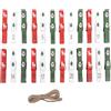 Rayher Cifre d'avvento 1-24, FSC 100%, 7,2x1cm + Cordoncino, Bus.b.is 1set, 46869000