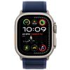 APPLE - Watch Ultra 2 GPS + Cellular 49mm Cassa in Titanio con Blue Trail Loop - M /L - SPEDIZIONE GRATUITA
