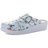 MEDICAL COMFORT Zoccoli Sabot Pantofole Scarpe di Pelle, Donna