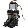 SOTHING Asciugacapelli elettrico con 3 livelli di calore, doppio flusso d'aria, schermo digitale, timer 1-9H, ozono, tubi telescopici 30 cm, Shoe Dryer portatile per scarpe