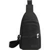 FOLOVEYA Zaino Monospalla Donna Piccolo Borsa Tracolla Antifurto Sling Bag