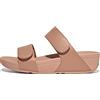 Fitflop Lulu Adjustable Leather Slides Sandali a ciabattaDonna