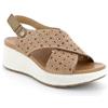 Enval Soft D.Charlotte ENV, Sandali con Zeppa Donna, Nero, 39 EU