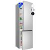 Bomann Réfrigérateur et congélateur 269L inox KG184-1-inox, Capacité nette : 269 litres, Contrôle de la température en continu, Charnières de porte à droite, interchangeables