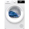 Gorenje DHNE72 EEK:D 7 kg Asciugatrice Pompa di Calore Larghezza 59,5 cm 15 Programmi TwinAir AutoDrain Sicurezza Bambini Bianco