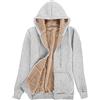 Niwicee Felpe con Cappuccio Donna Pullover Addensato da Tenere al Caldo Sweatshirt Maglione Manica Lunga Cappotto Hoodie Felpa in Pile Serie Plus Pullover Cotone Zip