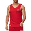 Red Bridge, M1835, Canotta da uomo con logo NASA USA, senza maniche, in cotone, Colore: rosso, XXL