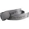 Carhartt Cintura Regolabile Webbing Belt Uomo, Grigio (Acciaio), L