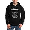 Shirtgeil Felpa con Cappuccio Auto Sportive, Idea Regalo Uomo Felpa con Cappuccio da Uomo Large Nero