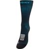 FLOKY - Run Up Medium Beyond 25 - Calze biomeccanica sportiva - Nero/Turchese - Taglia L/XL