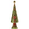 Albero di Natale Decorativo Trad Green Palais Royal H33cm in Resina Verde