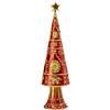 Albero Natalizio Red Citron Palais Royal H43cm Resina Rosso e Oro
