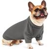 Hjumarayan Maglione leggero per cani, maglietta traspirante per cani | Maglia a costine, per bulldog francese, beagle e cocker spaniel, comoda maglietta per cani, per tutti i giorni e per le mezze