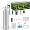 JAOGAUS Kit CO2 Acquario 4L, Sistema Generatore CO2 Acquario per Piante Acquatiche