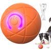 Bizhubmat Pallina Cane Che Si Muove Da Sola - Ricaricabile Palla Per Cani Elettrica | Giocattolo Interattivo Con Palla Per Cani, Shaky Ball Ricaricabile USB Con Luce LED PerCani Di Piccola/media/grande Taglia