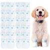 BDGYCK 20 Pezzi Stivali Cane Monouso, USA e Getta per Cani, Scarpe Cane Impermeabili per Zampine Ferite, Calzini Coprigambe, per Passeggiate Interne ed Esterne, M