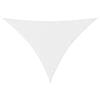 vidaXL Parasole a Vela Oxford Triangolare 5x6x6 m Bianco