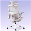 SIHOO B300 Pro Sedia Ergonómica Ufficio Supporto Lombare Adattivo, Bianco | Braccioli Ribaltabili e Girevoli 6D, Poggiatesta Largo 3D, Rete Traspirante, Inclinazione a 135°, Schienale Alto