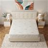 Materassimemory.eu - Materasso Wave Top Matrimoniale mis. 160x200 alto 23cm Anatomico, Imbottitura Fibra Ipoallergenica, Igienico, Confortevole, Spedito Sottovuoto Arrotolato, 100% Made in Italy