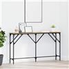 Generico Tavolo consolle Rovere Artigianale 140 x 23 x 75 cm,Marrone,8.13kg,871334