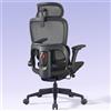 SIHOO B300 Pro Sedia Ergonómica Ufficio Supporto Lombare Adattivo, Nero | Braccioli Ribaltabili e Girevoli 6D, Poggiatesta Largo 3D, Rete Traspirante, Inclinazione a 135°, Schienale Alto
