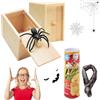 TELAOBAN Halloween Potato Chip Snake Giocattolo, 2 Scatola Scherzo Ragno e 1 Potato Chip Snake, Lattine di Patatine Scherzi Giocattolo, Prank Trick Toys, per Boys e Girls