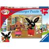 Ravensburger 051847 Bing, Puzzle 2x12 Pezzi per Bambini, Età Raccomandata 3+