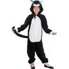Funidelia | Costume da gatto onesie per bambina e bambino Animali, Gattino, Kitten - Costume per bambini e accessori per Feste, Carnevale e Halloween - Taglia 3-4 anni - Nero