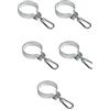 Spilli Outdoor World 5 x Gancio Collare per altalene 100mm