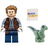 LEGO Jurassic World Fallen Kingdom - Owen Grady e Blue dal set 10757