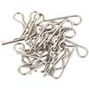 GTLAOGS GuangTouL 50pcs in Acciaio Inox Clip per carrozzeria Auto perni R Adatti per Tutti 1/8 1/ 1/10 1/12 Scala Traxxas Redcat HPI Himoto HSP superare RC ricambi Auto Camion Buggy Shell Sostituzione
