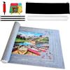 BangShou 80 * 118 cm Puzzle Mat Tappeto Professionale per Puzzle Puzzle Pad Tappeto in Feltro per Puzzle Fino a 2000 Pezzi (Grigio)