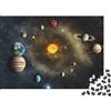 5M3D7C8V Pianeti del Sistema Solare Puzzle 1000 Pezzi Carta per Adulti Educativo Scienze Spaziali Relax Concentrazione Famiglia Regalo Casa 38x26cm/1000pcs
