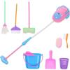 Generico 1 Set Giocattoli per Pulizia Interattivi per Casa e Accessori per Giochi Ruolo e Pulizie Domestiche