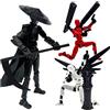 Ruilidesg (Montaggio completato Figura stampata in 3D T13, Dummy 13 Action Figure, Titan 13 Robot 13 Action Figure Decorazioni da tavolo per gli amanti del gioco.