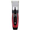 Girmi RC55 Taglia Barba e Capelli, Taglio da 0.8 a 2mm, 60 min autonomia, LED indicatore di ricarica, Batteria Litio, Lama staccabile, Cordless, Accessori inclusi, Rosso