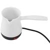 Fafeicy Premium Tolkish Electric Coffee Heat Pot 300 Ml di Bollitore di caffè Elettrico Turco in Acciaio Inossidabile per Amanti del caffè Tradizionali (WHITE)
