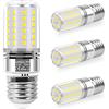 SanGlory Lampadine LED E27 Bianca Freddo Lampadina E27 10W 5000K E27 Luce Fredda, Attacco Edison E27 LED Bianco Fredda, 1050LM, Equivalenti a 90W Lampada Alogena, Non Dimmerabile, Pacco da 4