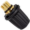 DAZZLEEX Tappo di sicurezza per pulitore a vapore Karcher 4.590-105.0 con O-ring nero 6.363-279.0 Parte di ricambio per SC1 SC2 SC3 Series 1.512-211.0 1.512-218.0