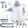 Sunowl Pulitore a Vapore Portatile,Pulitore Vapore Casa Con 9 Accessori e Blocco Di Sicurezza,Pulitore a Vapore Per La Pulizia Di Cucina, Bagno, Fughe, Finestre, Grasso