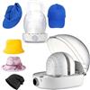 Mocoli Pulitore A Vapore Automatico Da 1000w Per Cappellini Con Serbatoio Dell'Acqua Da 300 Ml Ideale Per Cappellini Da Baseball Cappelli E Parrucche Pulizia A Vapore A 360°
