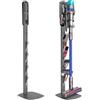 Huquter Supporto per aspirapolvere Dyson, compatibile con Dyson V16 Gen5 V15 V12 V11 V10 V8 V7 V6, supporto autoportante, senza foratura, stabile supporto da pavimento per riporre accessori e stazione di