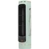 Ghzste Ventilatore a torre oscillante per camera da letto, ventilatore da scrivania, senza pale, 3 velocità, silenzioso e ricaricabile, ventilatore di raffreddamento per camera da letto, ufficio